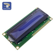 1602 인터페이스 어댑터 플레이트 모듈 DIY 키트 HD44780 아두이노 문자 5V LCD 블루 스크린 IIC I2C 직, 1개