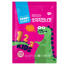 푸디버디 재미있는 숫자 치킨너겟 500g, 1개