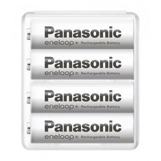 Panasonic Eneloop AA Rechargeable Battery 4-Pack Standard Model BK-3MCC / 4SA