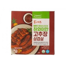 동물복지 인증 돼지고기로 만든 하와이안 고추장삼겹살 500g 풀스키즈 냉동, 1개