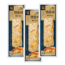 삼진어묵 명품바 새우치즈 85g 3개 간식용 어묵바 오뎅바 순살오뎅