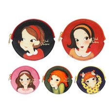 [육심원] 라운드코인월렛 5종택1