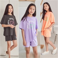 피그먼트반팔반바지세트