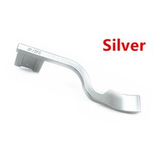 Eazedream ZF 니콘 ZF Z f Z fc ZFC Z-FC 카메라용 메탈 핫슈 엄지 그립 커버, 1개, Silver