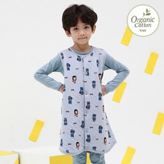 삐삐롱 슈퍼크루앞트임수면조끼PL20F3117BJLU571