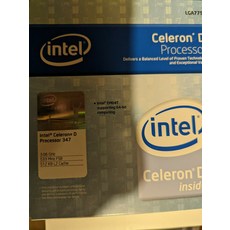 Intel 셀러론 D 347 512 KB Cache 3.06GHz Socket 775 CPU BX80552347SL9KN 165400573789