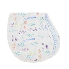 EOM aden anais 실키 소프트 버피 턱받이 화이트 라벨 싱글 워터 컬러 가든 [Twin- Watercolor Garden] - E019407MFCF9MP0
