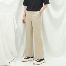 클로젯 4컬러 사계절 빅사이즈 남자 옆 밴딩 롱 와이드핏 부츠컷 슬랙스 팬츠 M~3XL