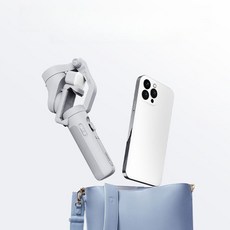 호헴 iSteady XE 스마트폰 KIT 짐벌 그레이 키트, 셀카XE그레이+블랙(연장봉+리모콘)+필라이트, 1개