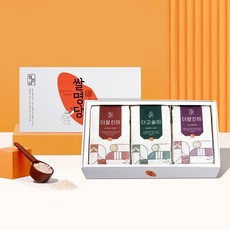 쌀명당 3개입 선물세트 (진공포장 백미 3개입) 돌 답례품 개업 환갑 단체