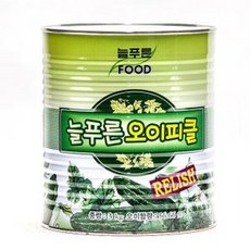 늘푸른 랠리쉬 오이피클(다진피클) 3kg, 1개