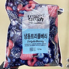 노브랜드 냉동 트리플 베리 1.2kg x 1개