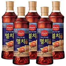 하선정 남해안 명품 멸치액젓, 5개, 400g