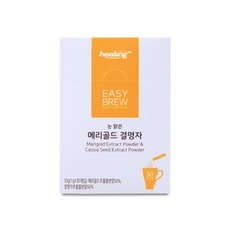 힐링 결명자분말 메리골드 추출분말 가루 루테인 비타민A 그래뉼 30스틱 결명자차, 30g