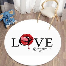 타원형여름러그