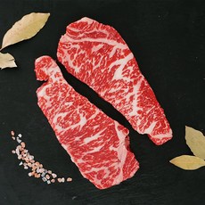 청도한우 채끝 1++등급 300g 1팩 구이 스테이크 소고기 등심 안심 캠핑고기 설 추석, 1개