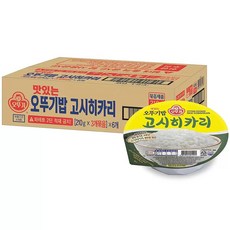 [오뚜기] 오뚜기밥_고시히카리 (210GX3)x 6개, 210g, 18개