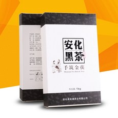 후난 안화 흑차 1kg 금화 복전차, 1000g, 1개, 1개입