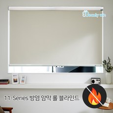 뷰티윈 11시리즈 / 100프로암막 롤 블라인드(방염) / 1:1 맞춤제작 / 가로 세로 1cm단위로 제작 가능(요청 시)