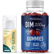 SMNutrition 프로게스테론 크림 에스트로겐 구미 200mg 세트