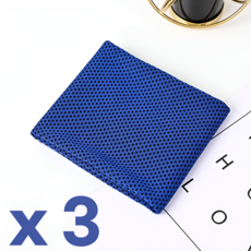 [THE MANGONYANG]아이스 스포츠 쿨타올(1+1+1), 3개, 딥블루