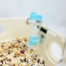 자석 아크릴 거치대 + 볼급수기 세트 80ml, 80ml 색상 임의배송, 1세트