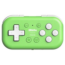 8BitDo 마이크로 블루투스 컨트롤러, 1개, 라이트 그린