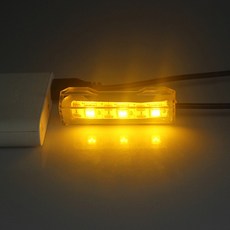 어항 조명 플라스틱 소형 수족관 식물 USB LED 데스크탑 램프 액세서리, 01 Yellow