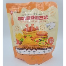 [얌얌마켓] 태원식품 양념감자시즈닝 치즈맛 1kg, 1개