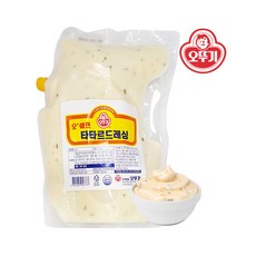 또와몰53 오뚜기 오쉐프 타타르드레싱 2kg 대용량소스업소용, 2kg x 1