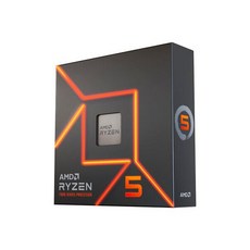 AMD - 라이젠 57600X 6코어 12스레드 4.7GHz (5.3GHz 최대 부스트) 소켓 AM5 ... - 라이젠57600