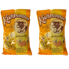 kuhbonbon 쿠봉봉 에그노그 카라멜 200g 2팩, 2개 - 봉봉에그