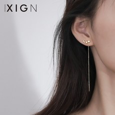 로어컴퍼니 피어싱 데일리 원터치 기본 볼드귀걸이 골드바