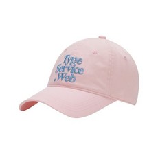 [r국내매장판] 타입서비스 웹 캡 TYPESERVICE WEB Cap (Light Pink) 볼캡 소두핏 모자 헬스모자