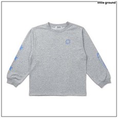 [리틀그라운드12]74A1G-330-03 MG 마스-코튼혼방루즈핏티셔츠
