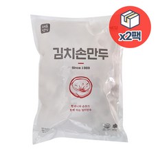 엄지 김치손만두 1.4kg x 2팩, 2개