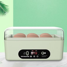 자동 계란 부화기 가금류 부화 기계 미니 회전 온도 조절 사육기 닭 새 오리 거위용, 1개