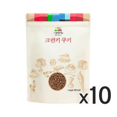 NFS 크런키쿠키 1kg 1박스 10개