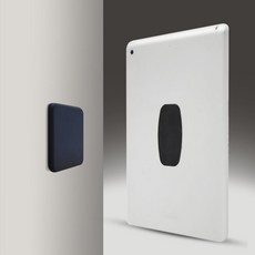 벽걸이 형 태블릿 마그네틱 스탠드 자석 흡착 원리 선택 및 배치 편의성 iPad Pro Air 용 모든 태블릿 지원|태블릿 스탠드|, 1개, 단일, Black