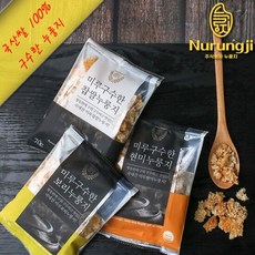 미루 구수한 누룽지 3종 4.6kg 70g 66봉 국산쌀100% 간편포장, 단품