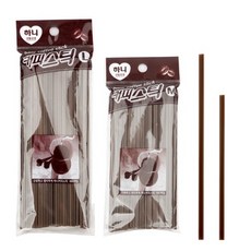 일회용 커피스틱 100개입 13cm 18cm, M, 1개, 100개
