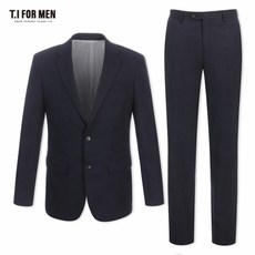티아이포맨 모혼방 투버튼 정장수트 M176MTJ105M1NV4_M176MTP105M1NV4_I1W4