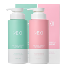 세디 헤어케어 샴푸 트리트먼트 2종 세트, 샴푸 500ml 1개+트리트먼트 500ml 1개, 1세트