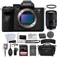 소니 카메라 Sony Alpha a7R V Mirrorless Camera | Body Only Bundle with Tamron 28-200mm f2.8-5.6 Di III RX - 소니알파200