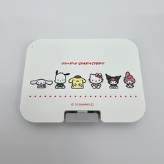 일본 산리오 캐릭터 물티슈캡 물티슈 커버 뚜껑 원터치 케이스 -산리오 화이트, 1개, 산리오 화이트