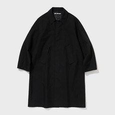 로드 존 그레이 hyde light balmacaan coat black