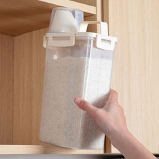 (쿠킹홈) 프레시락 도어포켓 잡곡통(3L) 소분쌀통 밀폐용기 잡곡, 1개, 상세페이지 참조