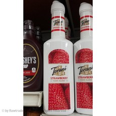 Torani 스트로베리 딸기 퓨레 블렌드 카페시럽 1L 토라니 Strawberry, 1p