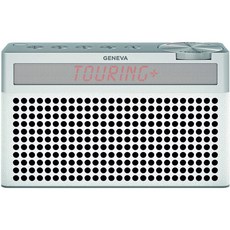 영국직송 제네바 A200W 투어링 S+ 휴대용 FM/DAB+ 디지털 라디오 및 블루투스 스피커 - 흰색, 단일옵션, 단일옵션