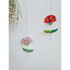 카네이션스테인드글라스